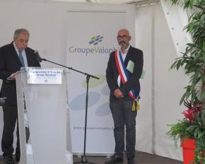 Inauguration de la seconde tranche du quartier Carnot Verollot à Ivry-sur-Seine