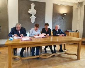 Signature d’une convention d’études foncières à Marolles-en-Brie