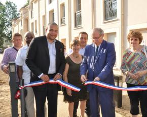 Inauguration de la résidence intergénérationnelle les Charmilles à Servon (Seine et Marne)