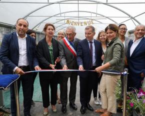 Inauguration de la pépinière de quartier de Villeneuve-Saint-Georges