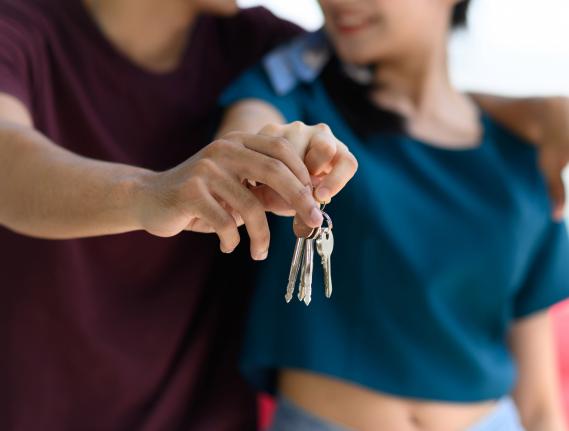 Arrivée dans le logement