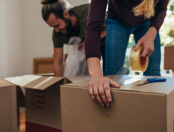 Sortie du logement